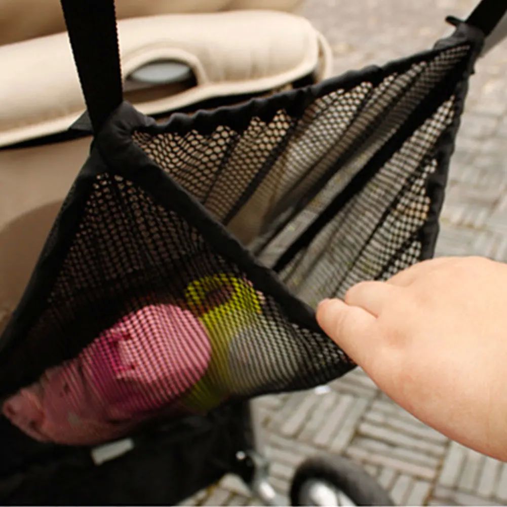 Baby Stroller Net Pocket Infant Stroller Mesh Bottle Diaper