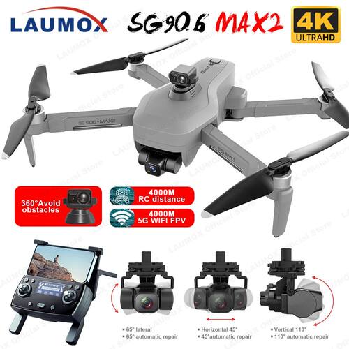 ZLL SG906 MAX2 GPS Drone 4K Professional Camera Laser Obstac