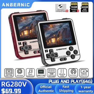 Games 16G IPS RG280V 2.8Inch Retro 5000 ANBERNIC 64G