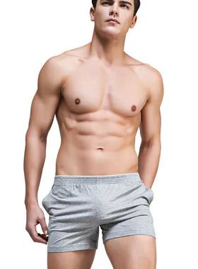 Men Shorts Gyms Sport Fitness Home Shorts Elastic Waist Spor