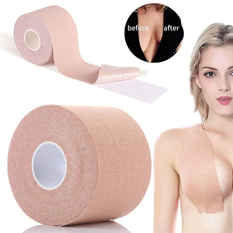 1 Roll Women Push Up Bras For Self Adhesive Silicone Breast