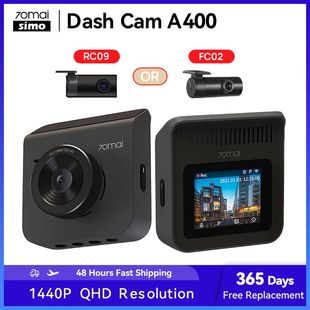 Cam Dash A400 1440P 70mai DVR Car Resolution Dual