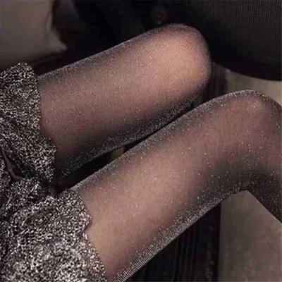 The New Shiny Pantyhose Glitter Stockings Womens Glossy Tigh