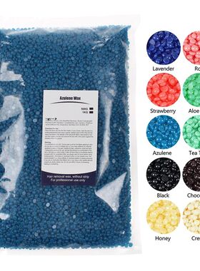 1000g Hard Wax Beans Solid Hair Remover No Strip Depilatory