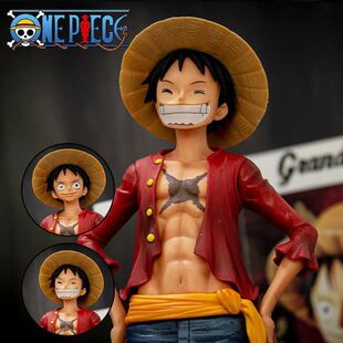 27cm Anime One Piece Figurine Ros Luffy PVC Statue Action Fi