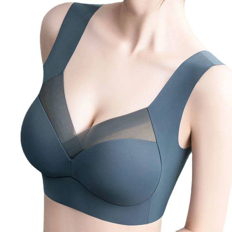Sexy Top Seamless Bra Plus Size Backless Bras Push Up Women
