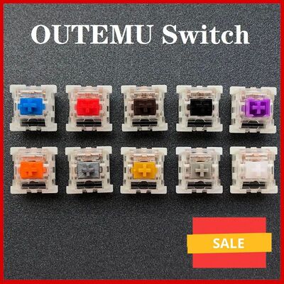 Outemu Switch Mechanical Keyboard Switch 3Pin Clicky Linear