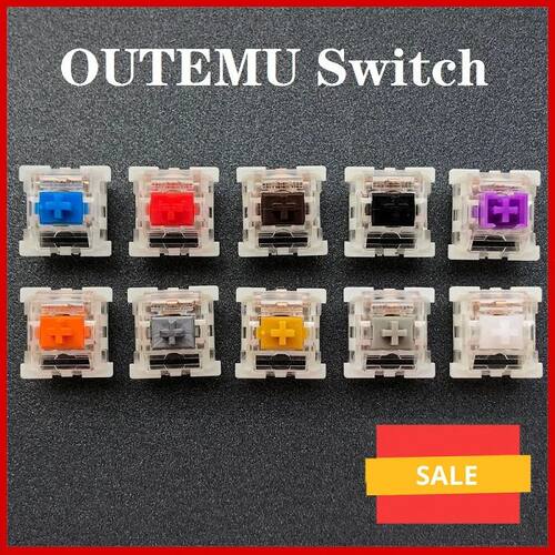 Outemu Switch Mechanical Keyboard Switch 3Pin Clicky Linear