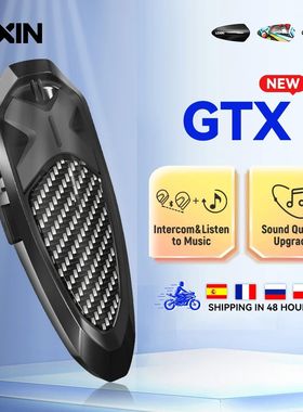 2022 Lexin-GTX Motorcycle Bluetooth Intercom & Helmet Headse