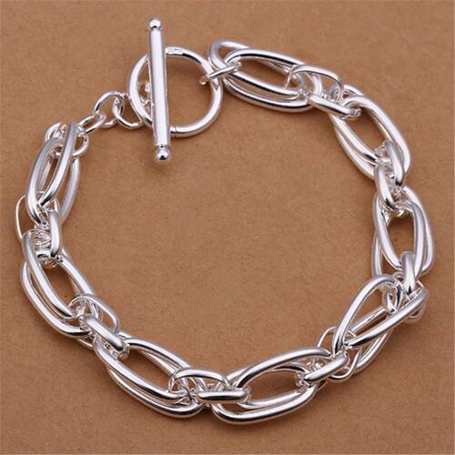 Wholesale for Men Women Chain 925 Sterling Silver Bracelets
