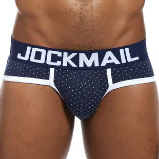 JOMAIL Polka dot pattern men's underwear sexy low waist brie