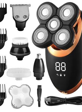 Electric Shaver For Men Beard Hair Trimmer Electric Razor 5D
