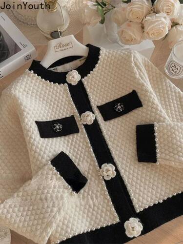 Vintage Sweater Women Long Sleeve Knit Tops Winter Pull Femm