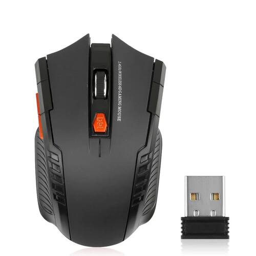 2.4G Wireless Mouse Optical 6 Buttons Mouse Gamer USB Receiv