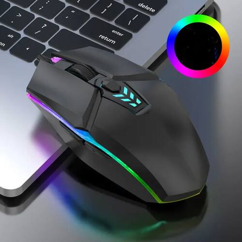Wired Gaming Mouse 1600 DPI Optical 6 Button USB Mouse With