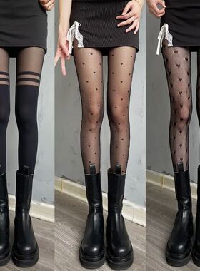 Gothic Tights Women Leggings Lolita Hollowed Out Mesh Stocki