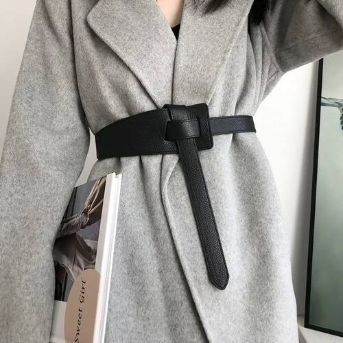 Designer Belts for Women Girdles High Quality Knot Soft Pu L