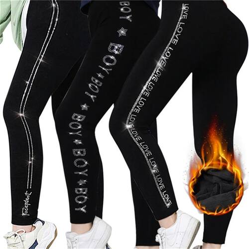 2022 Winter Diamond Leggings Women Sexy Fashion Shiny Tights