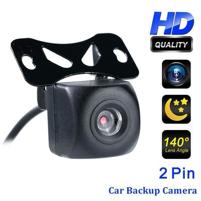 1080p HD Car Rear View Camera 2-pin Waterproof Night Vision