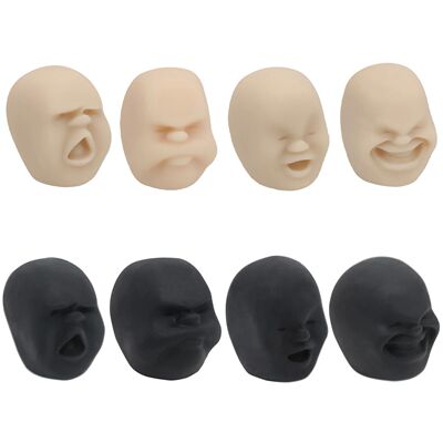 Human Face Emotion Vent Ball Squishy Toy Fun Novelty Antisss