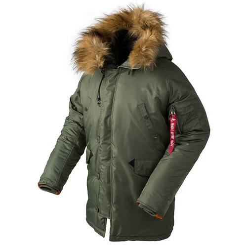 2023 Winter N3B puffer men long Куртка аляска co