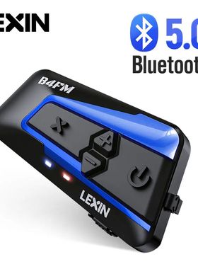 Lexin B4FM-X Intercomunicadores de Casco Moto BT5.0 Motorcyc