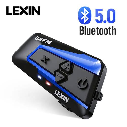 Lexin B4FM-X Intercomunicadores de Casco Moto BT5.0 Motorcyc