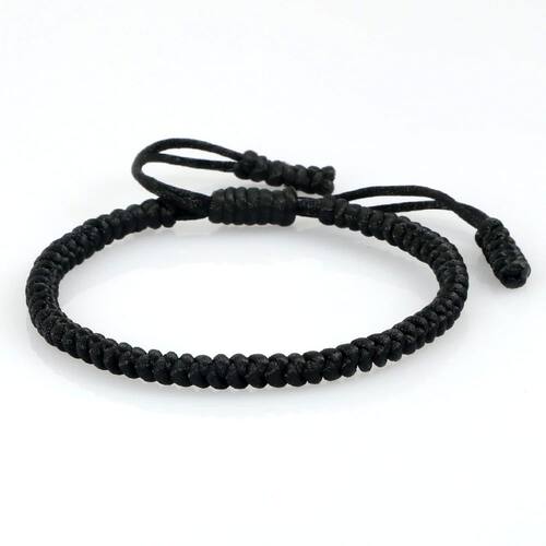 Multicolor Rope Lucky knots Bracelets Women Men Charm Woven