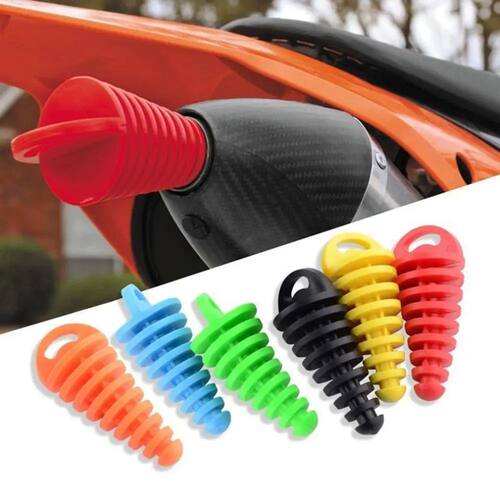 Motorcycle Exhaust Pipe Plug Muffler Wash Plug Pipe Protecto
