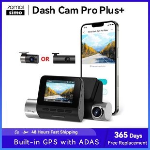 ADAS 70mai Dash Plus Built A500S Cam Updated 194 GPS Pro