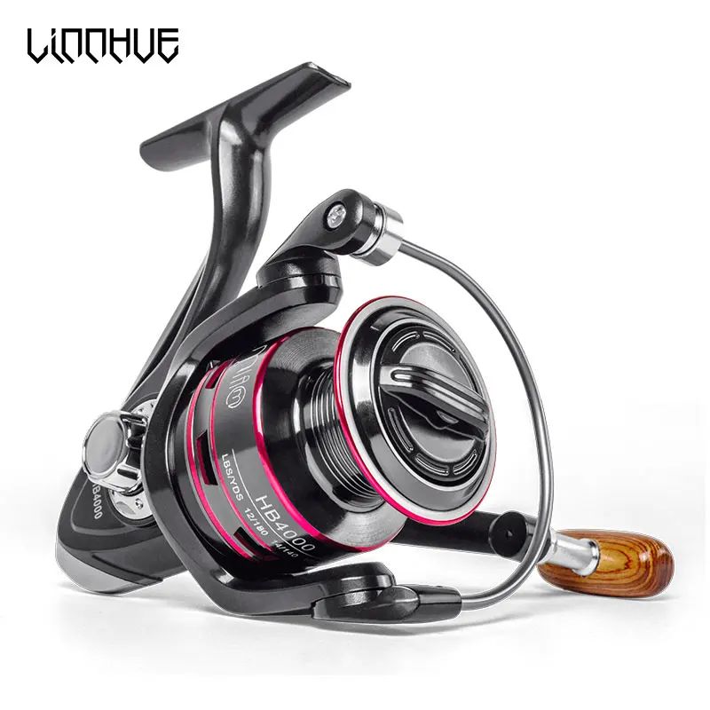 LINNHUE Fishing Reel 500-7000 Spinning Reel Metal Spare Spoo