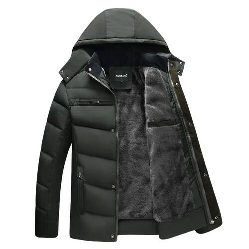 Parka Men Coats 2022 Winter Jacket Men Thicken Hooded Waterp