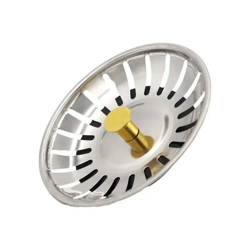 1Pcs Stainless Steel Replacement Strainer 79mm Kitchen Water