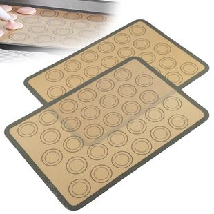 1PCS 42x29.5cm Silicone Macaron Baking Mat Non Stick Silicon
