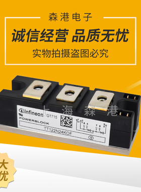 全新模块TT122N24KOF功率可控硅现货