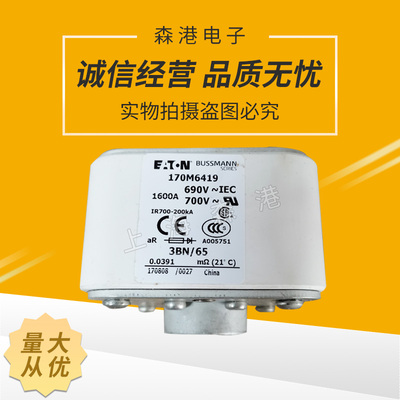 【上海森港】熔断器170M6419现货直拍