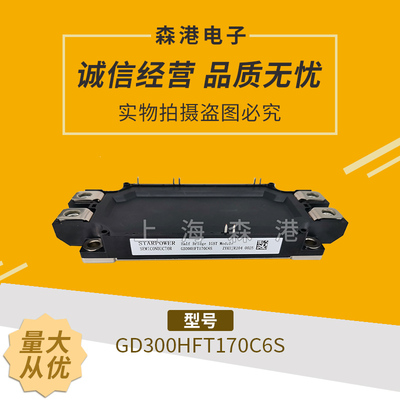 全新GD300HFT170C6S电源IGBT模块
