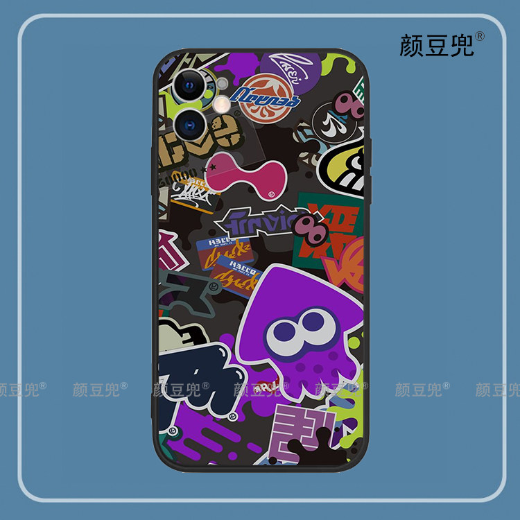 喷射战士3手机壳适用iphone13PRO乌贼娘12苹果14xsmax红米k50华为