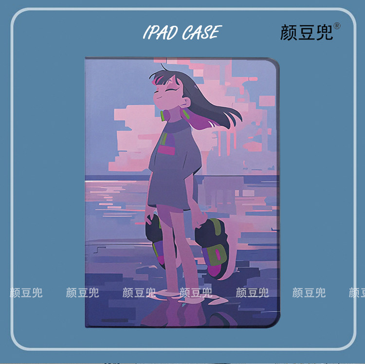 永远是深夜 真夜中乐队ipad10.2适用air4/5保护套matepad pro11 Air3笔槽mini5/6小米6pro12.9荣耀V7/8华为M6