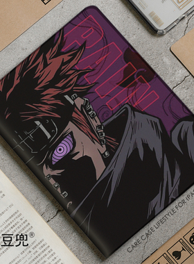 佩恩 晓组织ipad10.2适用air45保护套matepa pro11笔槽mini56动漫