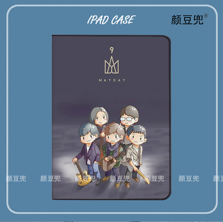 Mayday五月天ipad10.2适用air4/5保护套matepad pro11笔槽mini5/6小米6pro12.9荣耀V8华为M6动漫OPPOPAD阿信8