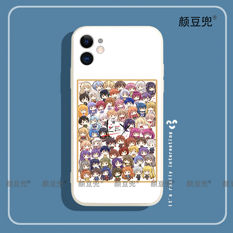 KEY社Angel Beats! 周边20适用galgame游戏clannd宅男苹果8手机壳