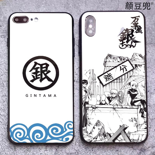 银魂11PRO适用XR银时SE苹果XSMAX手机壳8P40华为mate30伊丽莎白软