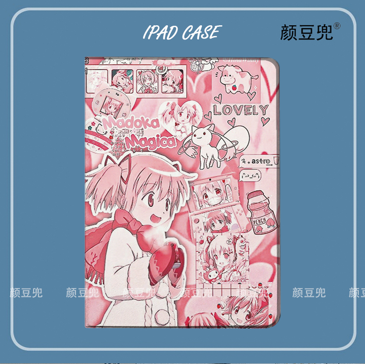 魔法少女小圆ipad10.2适用air4/5保护套matepad pro11笔槽mini5/6小米6pro12.9荣耀V8动漫OPPOPAD华为M6 10.8