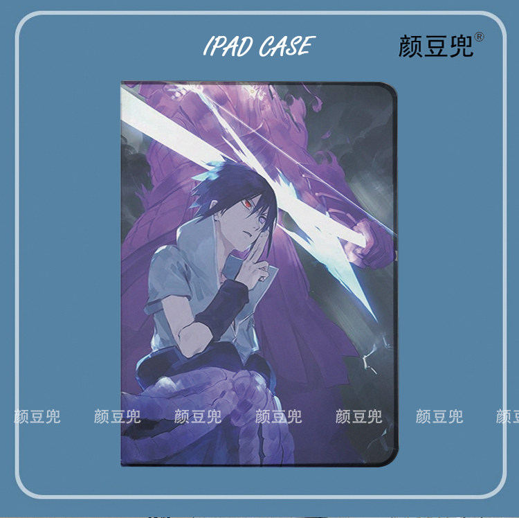 火影忍者 佐助 动漫ipad10.2适用air3/4/5第十代10.9寸保护套matepad pro11笔槽mini4/5/6小米5华为M6荣耀v7