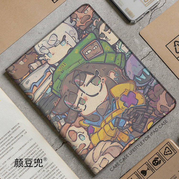 Valorant无畏契约ipad10.2第8代air3/4保护套pro11笔槽9.7软mini5