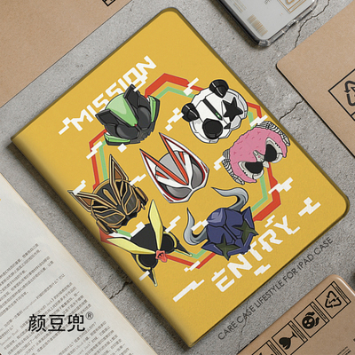 假面骑士极狐ipad10.2适用air3/4/5第十代保护套matepad pro11笔槽mini5/6小米5pro12.9华为M6荣耀V8皮套VIVO