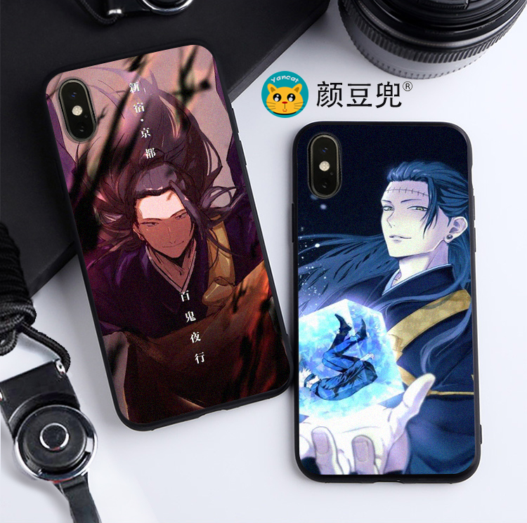 夏油杰咒术回战手机壳iPhone11适用12 Pro苹果XSMAX动漫8plus软XR