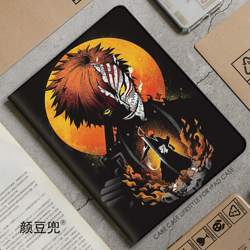 Bleach死神 黑崎一护ipad10.2适用air4/5保护套matepad pro11笔槽mini5/6小米6pro12.9荣耀V8华为M6动漫OPPOP