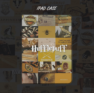 獾院赫奇帕奇2018ipad适用9.7保护套10.2哈利波特mini4 5壳19air3